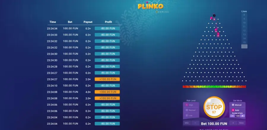 Plinko game online real money download