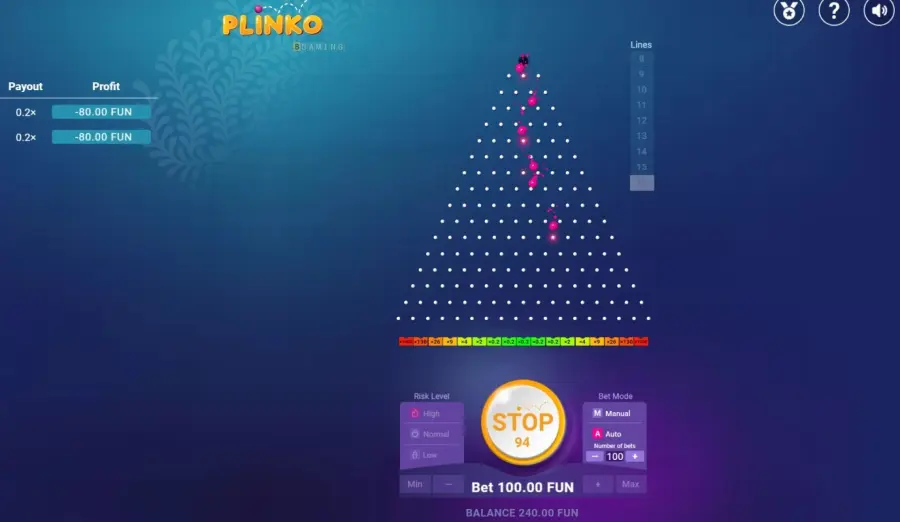 Plinko free demo