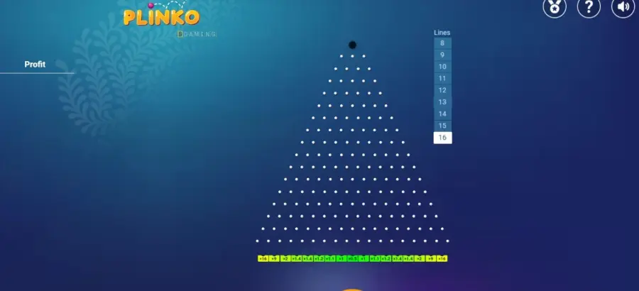 Plinko online game